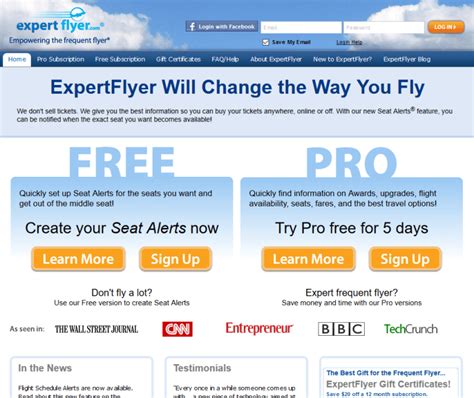 Expertflyer review .